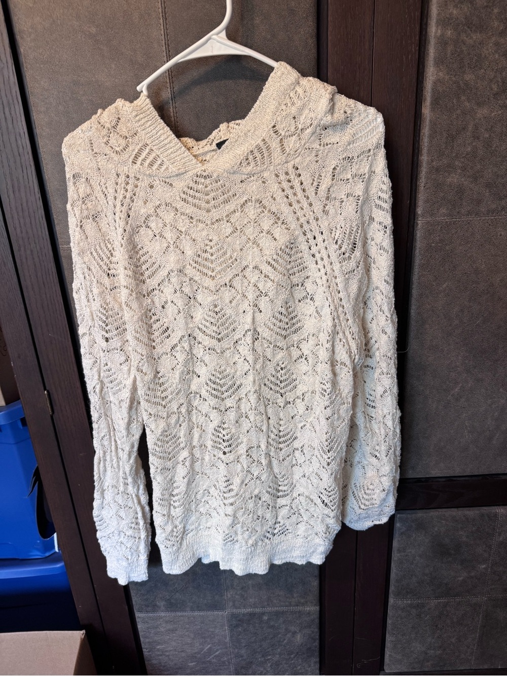 Torrid Knit Hooded Sweater - Cream